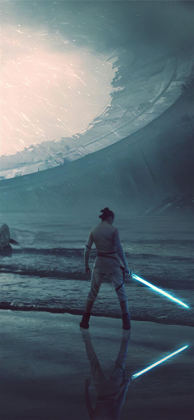 1125x2436 rey rise of skywalker 4k - star wars the rise of skywalker iPhone 11 Wallpaper