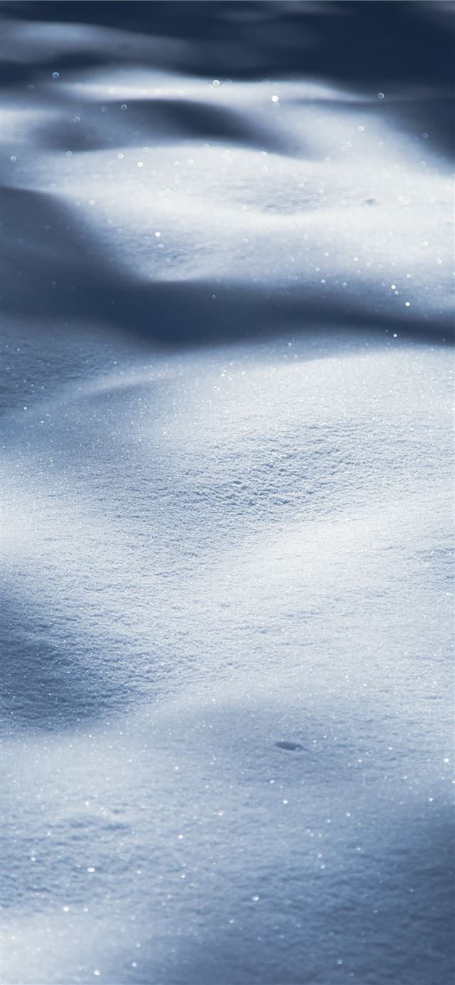 1125x2436 snow covered surface - texture iPhone 11 Wallpaper