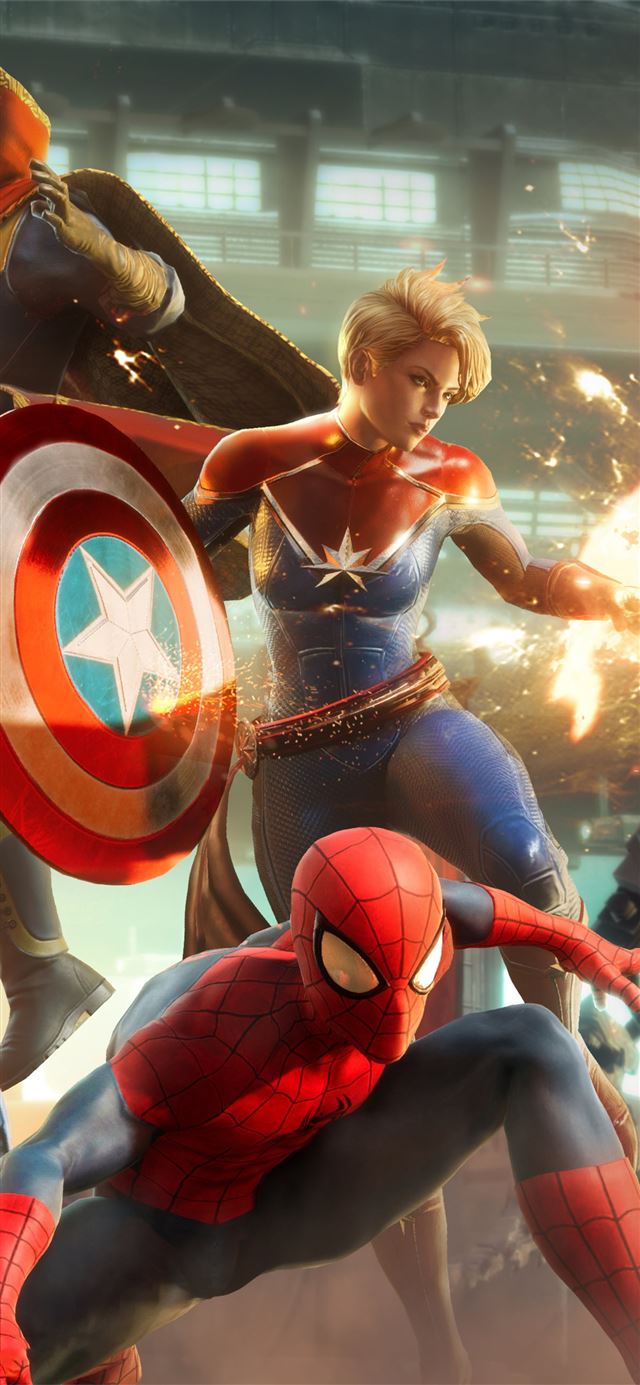 1125x2436 marvel future revolution - games iPhone 11 Wallpaper