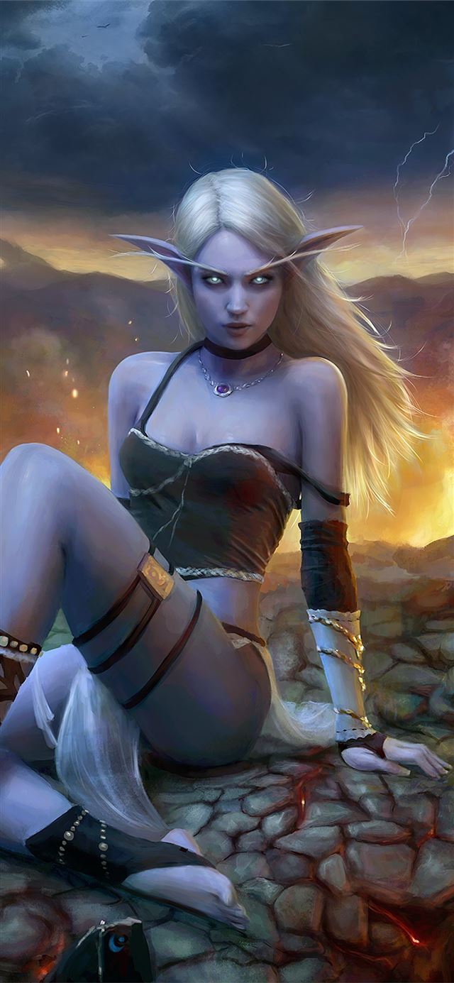 1125x2436 azralith world of warcraft 4k -  iPhone 11 Wallpaper