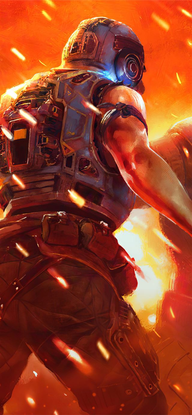 1125x2436 gears 5 4k 2020 -  iPhone 11 Wallpaper