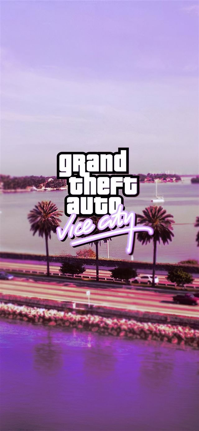 1125x2436 grand theft auto vice city -  iPhone 11 Wallpaper