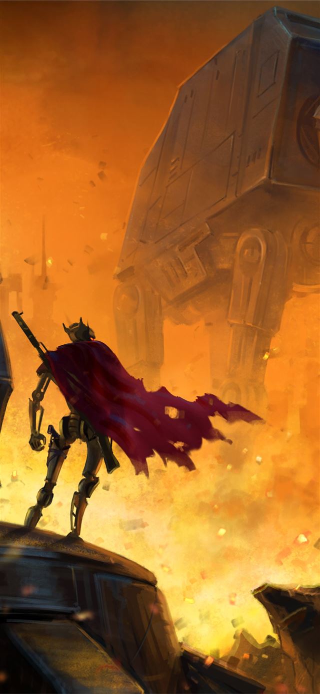 1125x2436 star wars scifi 5k - artwork iPhone 11 Wallpaper