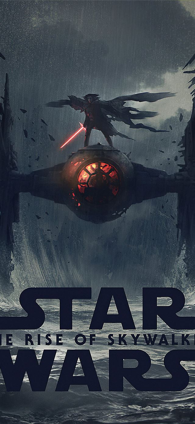 1125x2436 kylo ren in star wars - artwork iPhone 11 Wallpaper
