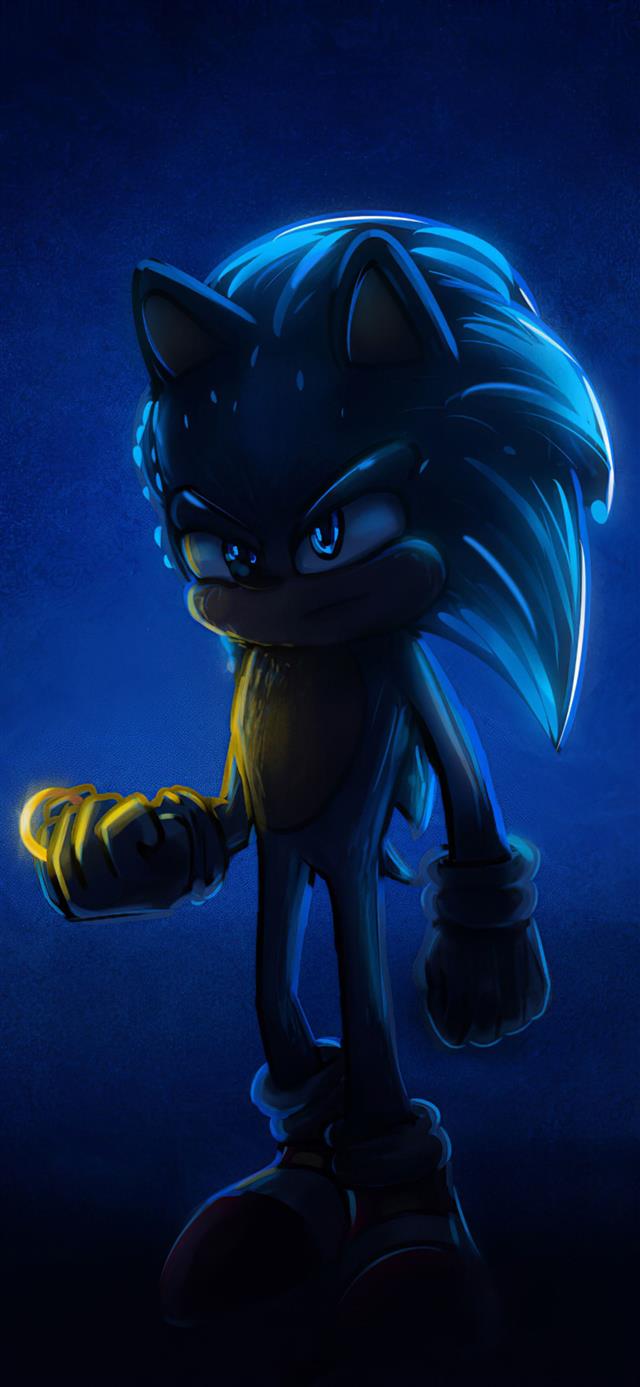 1125x2436 sonic the hedgehog4k artwork - sonic the hedgehog iPhone 11 Wallpaper