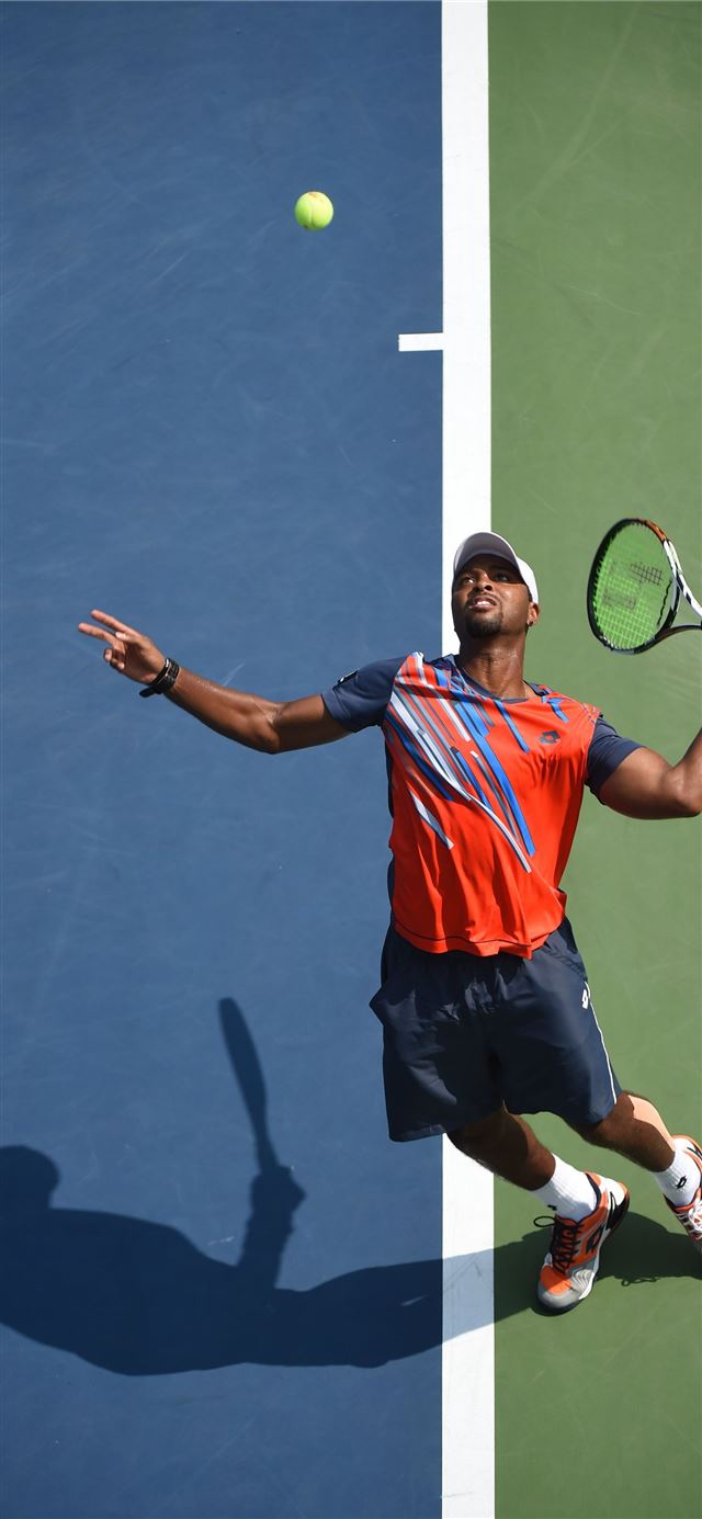 1125x2436 Donald Young Photo by Ray Giubilo - sport celebrity iPhone 11 Wallpaper