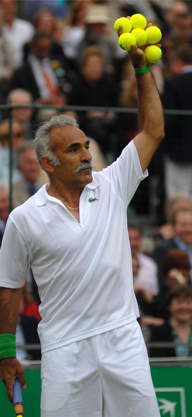 1125x2436 Mansour Bahrami Clown Prince of Tennis - tennis celebrity iPhone 11 Wallpaper