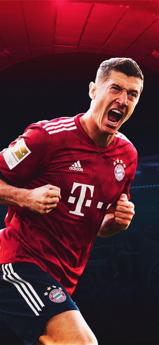1125x2436 Robert Lewandowski Resolution HD - soccer celebrity iPhone 11 Wallpaper