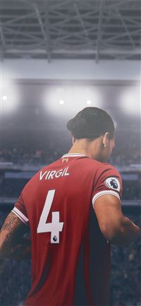 Virgil van Dijk HD Mobile at Liverpool FC Liverpoo... iPhone 11 wallpaper