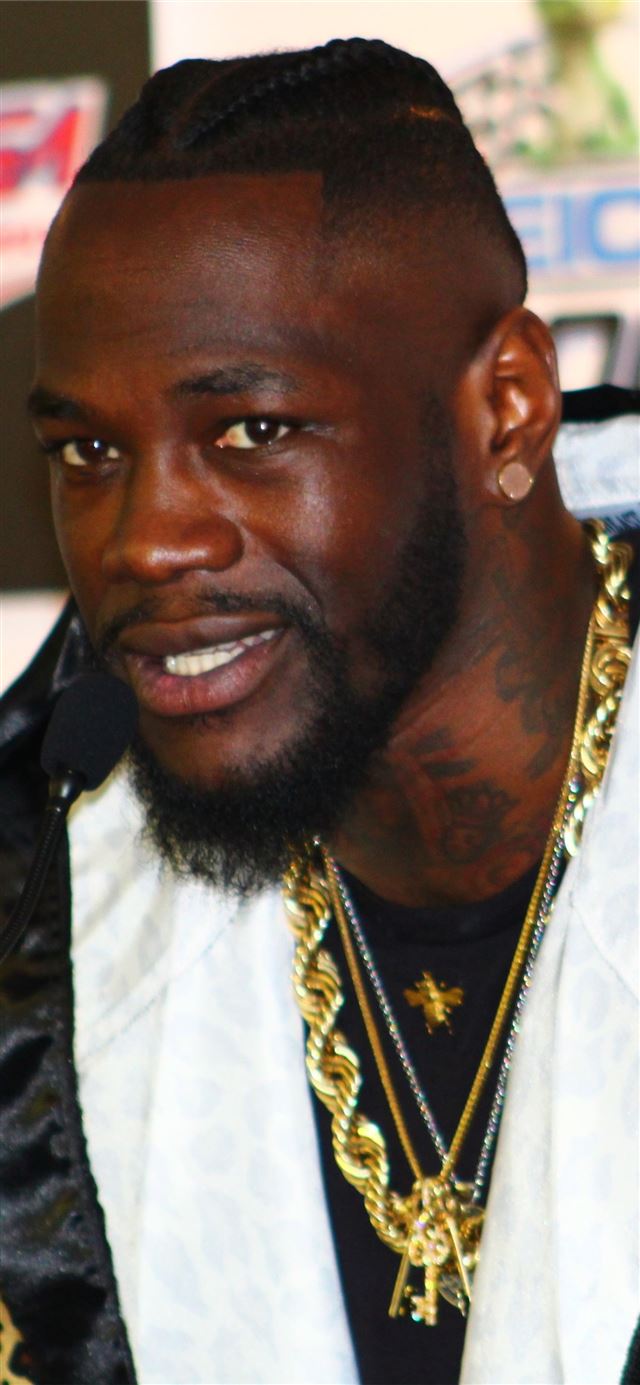 1125x2436 Deontay Wilder – Wikipedia - sport celebrity iPhone 11 Wallpaper