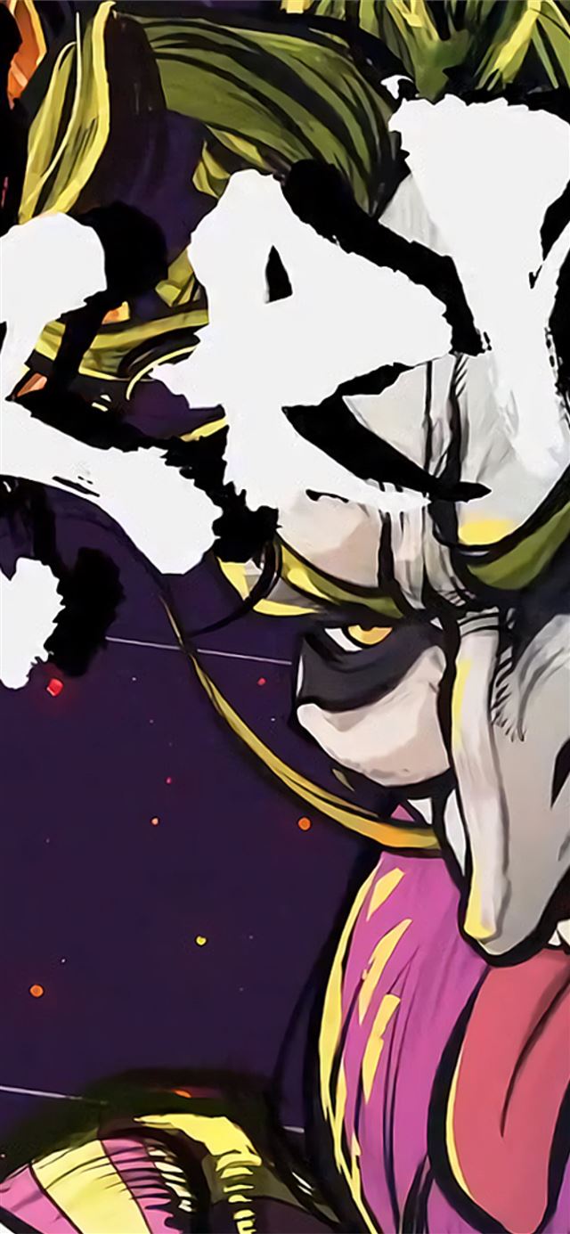 1125x2436 Batman Ninja Joker Creepy Artwork Batman Ninja Jok... - esports celebrity iPhone 11 Wallpaper