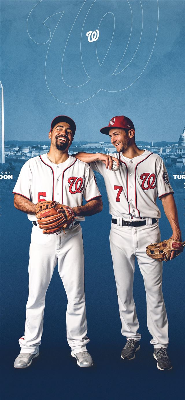1125x2436 Washington Nationals Free Stock on - baseball celebrity iPhone 11 Wallpaper