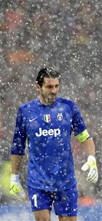 Gianluigi Buffon Snow Goalkeeper Football wallpaper