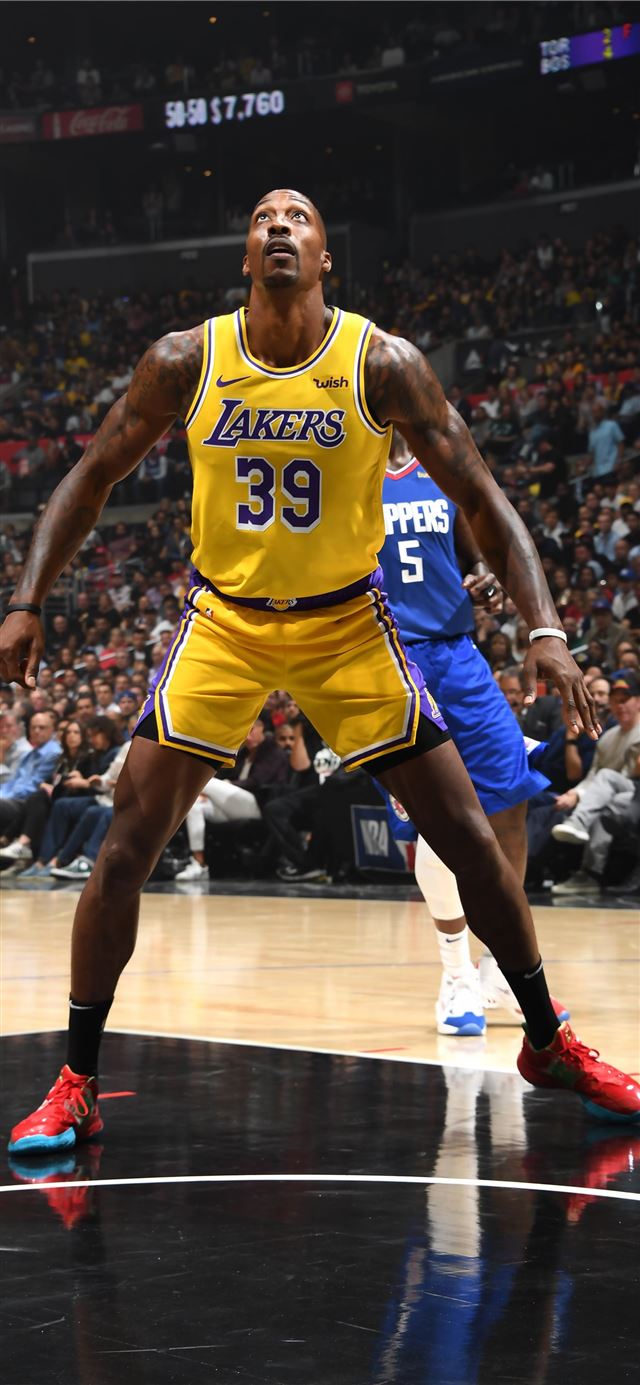 1125x2436 Photos Lakers at Clippers - dwight howard iPhone 11 Wallpaper