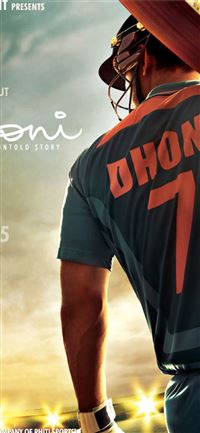 MS Dhoni Untold Story Poster Sony Xperia X XZ Z5 P... iPhone 11 wallpaper