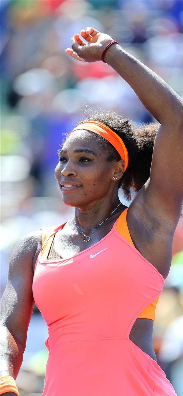 1125x2436 Serena Williams Gave A Tiny Fan Tickets to The U S... - sport celebrity iPhone 11 Wallpaper