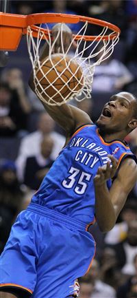 96 Kevin Durant Dunk 2017 on afari wallpaper