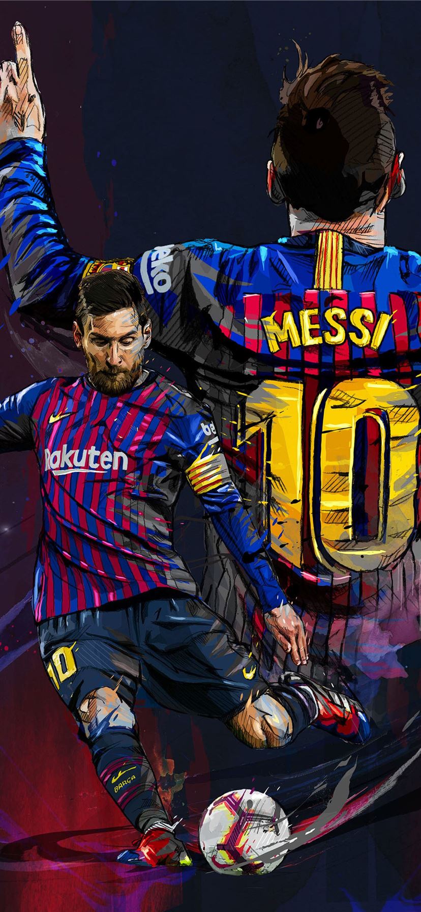 Messi In Football Field IPhone Wallpaper HD  IPhone Wallpapers  iPhone  Wallpapers
