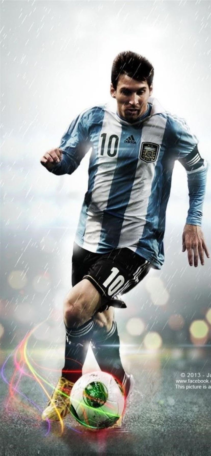 Messi In Football Field IPhone Wallpaper HD  IPhone Wallpapers  iPhone  Wallpapers