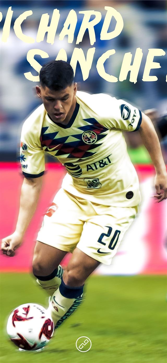 1125x2436 Richard poster I designed IG G9 GFX ClubAmerica - sport celebrity iPhone 11 Wallpaper