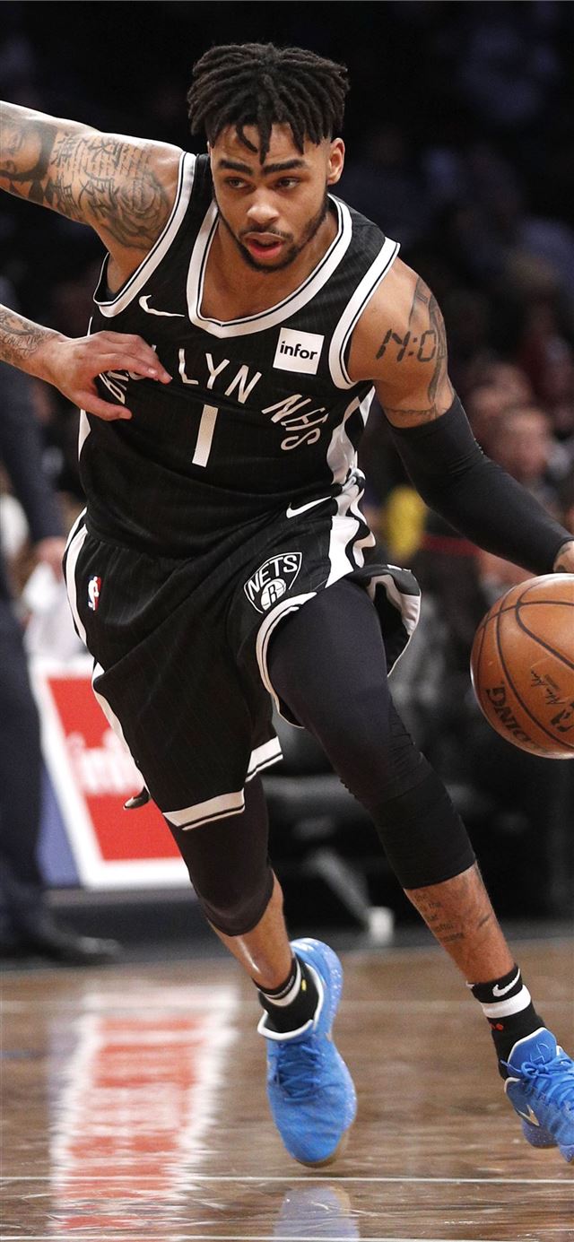 1125x2436 D'angelo Russell Tatuajes D Angelo Russell HD - basketball celebrity iPhone 11 Wallpaper