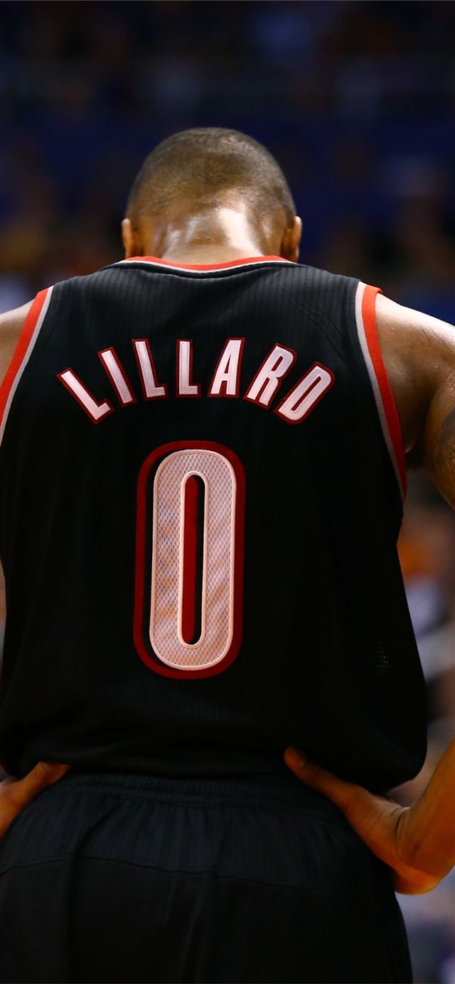 1125x2436 damian lillard portland trail blazers basketball - damian lillard iPhone 11 Wallpaper