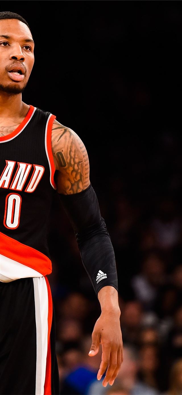 1125x2436 damian lillard basketball nba Samsung Galaxy Note ... - damian lillard iPhone 11 Wallpaper