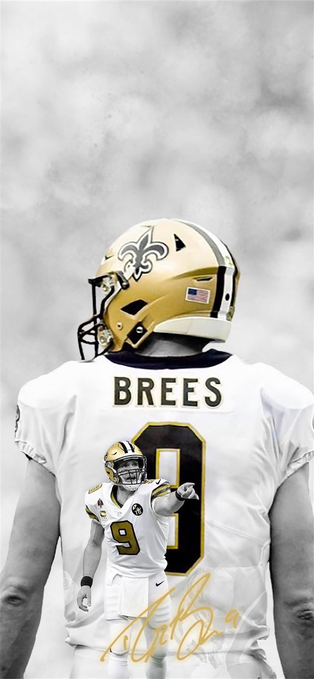 1125x2436 Drew Brees Mobile Saints - sport celebrity iPhone 11 Wallpaper
