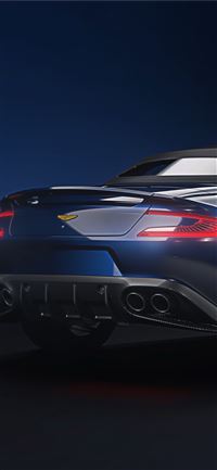 Aston Martin Vanquish S Volante Tom Brady Signatur... iPhone 11 wallpaper