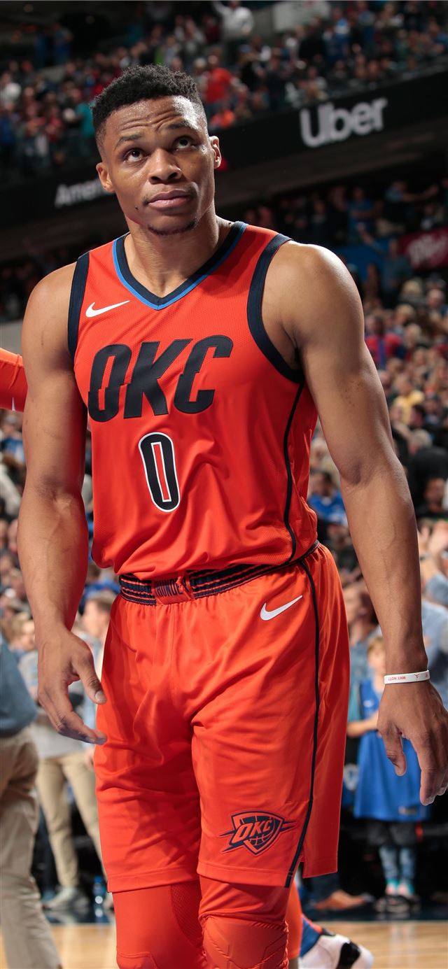 1125x2436 Westbrook Free Stock on ecopetit cat - basketball celebrity iPhone 11 Wallpaper