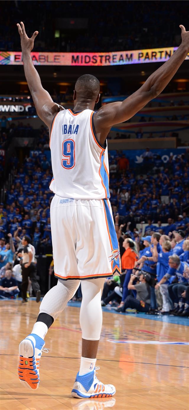 1125x2436 Best 44 Serge Ibaka on Hip - russell westbrook iPhone 11 Wallpaper