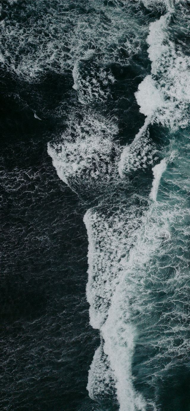 1125x2436 black and white abstract painting -  iPhone 11 Wallpaper