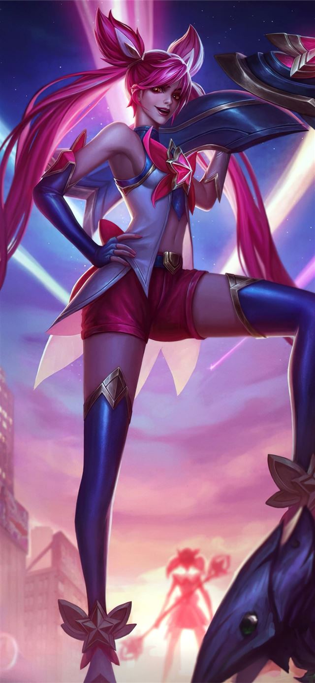 1125x2436 star guardians jinx 4k -  iPhone 11 Wallpaper