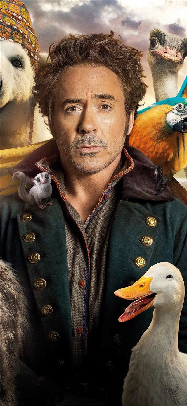 1125x2436 dolittle 2020 movie 8k - movies iPhone 11 Wallpaper