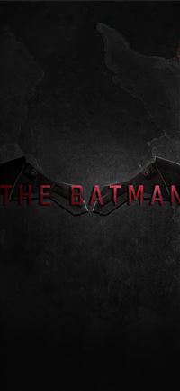 the batman movie logo 4k wallpaper