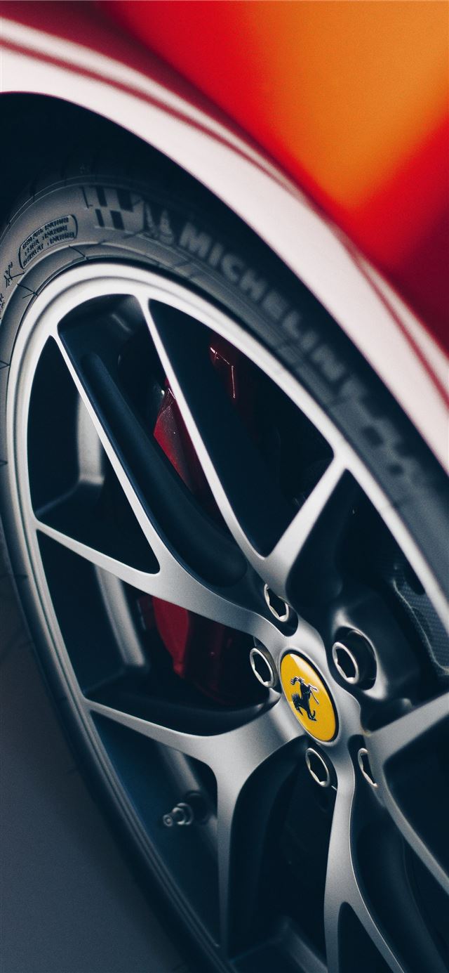 1125x2436 red ford Mustang vehicle -  iPhone 11 Wallpaper