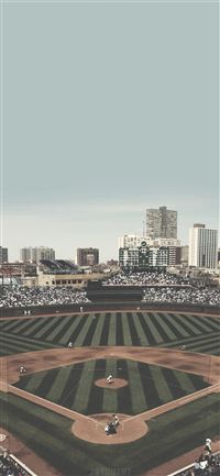 Chicago Cubs Wrigley Field Mobile on Behance wallpaper