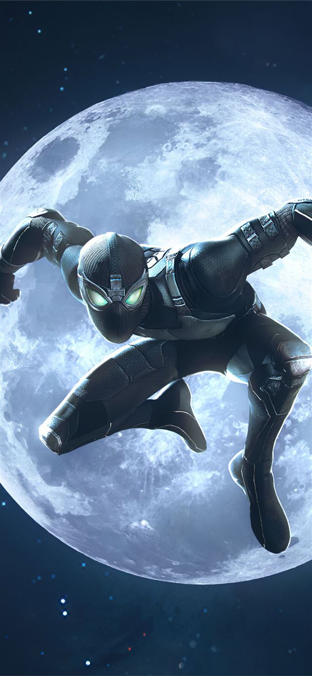 1125x2436 black spiderman marvel contest of champions - spiderman iPhone 11 Wallpaper