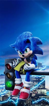 sonic the hedgehog 4k 2020 movie iPhone 11 wallpaper