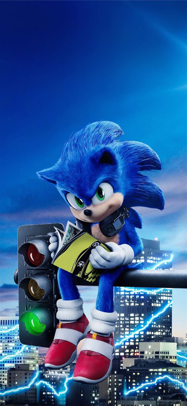 1125x2436 sonic the hedgehog 4k 2020 movie - sonic the hedgehog iPhone 11 Wallpaper