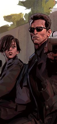 terminator 2 judgment day 4k wallpaper