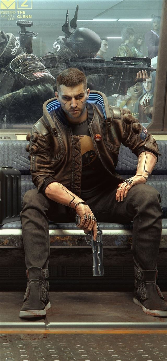 1125x2436 cyberpunk 2077 game 2020 4k - ps games iPhone 11 Wallpaper