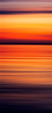 orange and black abstract painting iPhone 11 wallpaper
