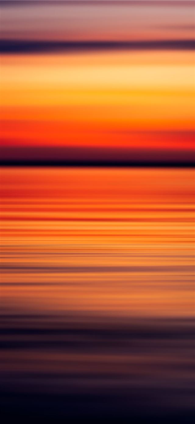 1125x2436 orange and black abstract painting - madison iPhone 11 Wallpaper