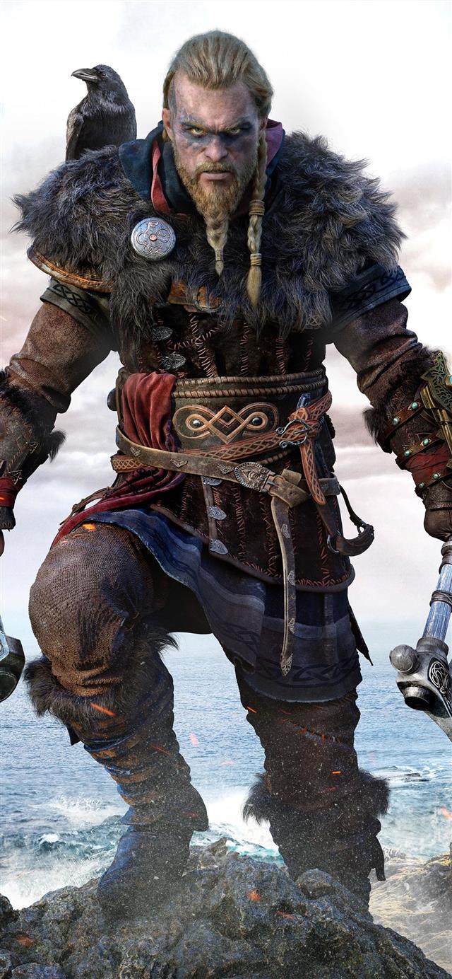 1125x2436 ragnar lothbrok assassins creed valhalla 8k -  iPhone 11 Wallpaper
