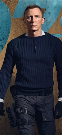 daniel craig in no time to die 2020 movie wallpaper