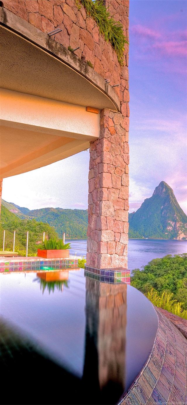 1125x2436 Saint Lucia -  iPhone 11 Wallpaper