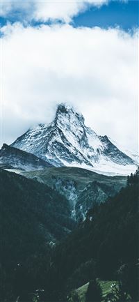 the matterhorn 2 4k and background wallpaper