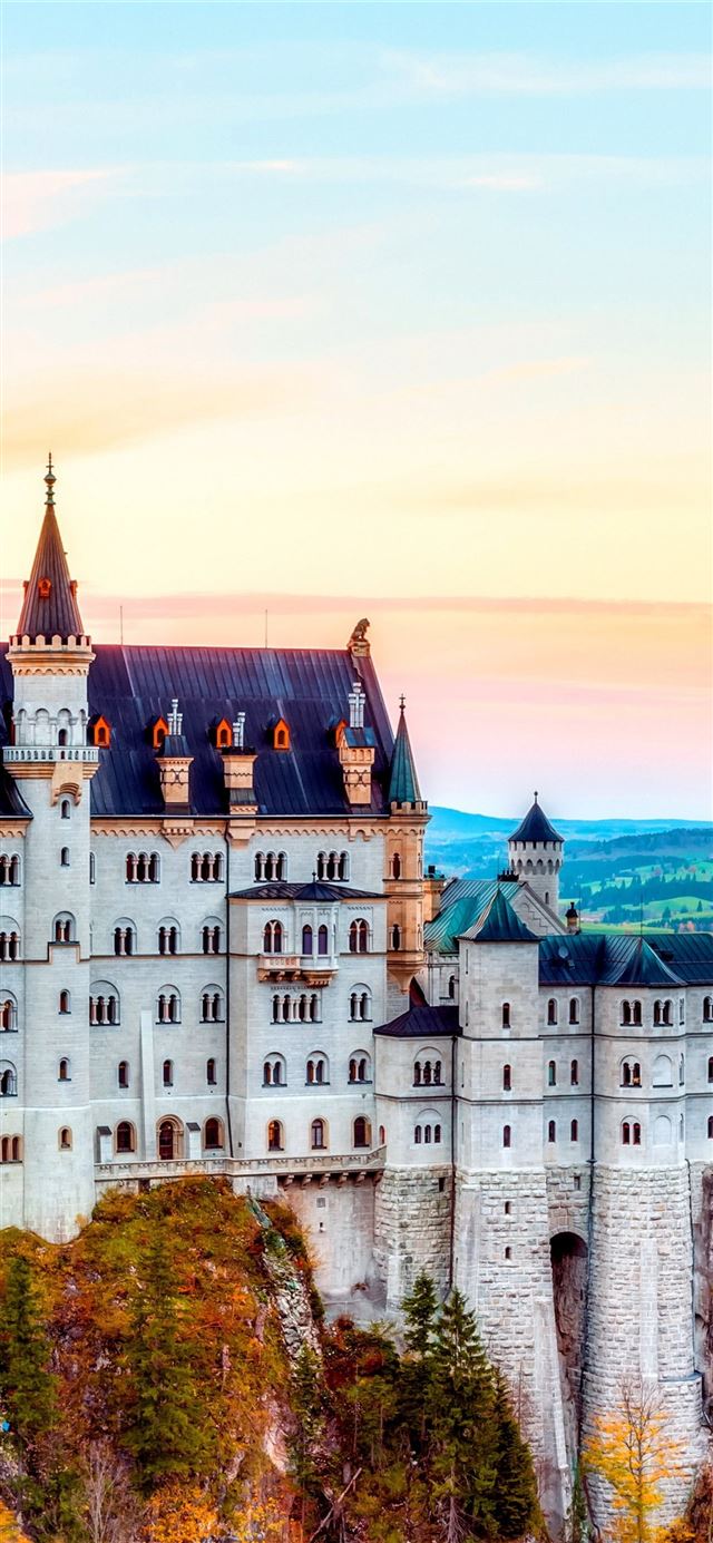 1125x2436 Neuschwanstein Castle - germany iPhone 11 Wallpaper