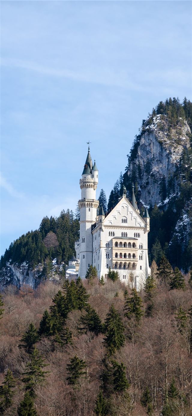 1125x2436 neuschwanstein castle free image - germany iPhone 11 Wallpaper
